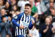 Brighton & Hove Albion's Aaron Connolly scored a wonderful brace